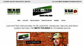 What Lockandtech.com website looked like in 2018 (5 years ago)
