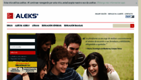 What Latam.aleks.com website looked like in 2018 (5 years ago)