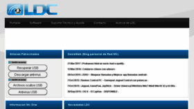 What Ldc.mx website looked like in 2018 (5 years ago)