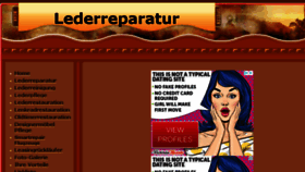 What Lederreparatur.npage.de website looked like in 2018 (5 years ago)