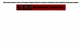 What Leeprecision.net website looked like in 2018 (5 years ago)