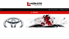 What Lacinoto.com website looked like in 2018 (5 years ago)