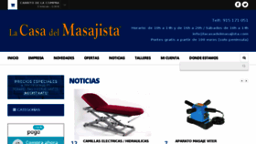 What Lacasadelmasajista.com website looked like in 2018 (5 years ago)