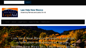 What Lawhelpnewmexico.org website looked like in 2018 (5 years ago)