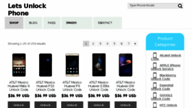 What Letsunlockphone.com website looked like in 2018 (5 years ago)