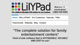 What Lilypadpos5.com website looked like in 2018 (5 years ago)