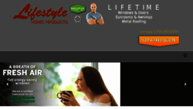 What Lifestylesunrooms.com website looked like in 2018 (5 years ago)