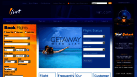 What Liatairline.com website looked like in 2018 (5 years ago)