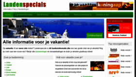 What Landenspecials.nl website looked like in 2018 (5 years ago)