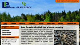 What Lomprosetin.cz website looked like in 2018 (7 years ago)
