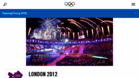What London2012.org website looked like in 2018 (5 years ago)