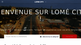What Lome-city.com website looked like in 2018 (5 years ago)