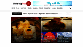 What Littlebigreddot.com website looked like in 2018 (5 years ago)