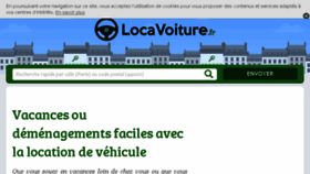What Locavoiture.fr website looked like in 2018 (5 years ago)