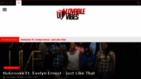 What Lovablevibes.co website looked like in 2018 (5 years ago)