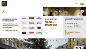 What Lyssbachpark-center.ch website looked like in 2018 (5 years ago)