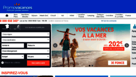 What Locations.promovacances.com website looked like in 2018 (5 years ago)