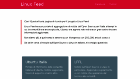 What Linuxfeed.org website looked like in 2018 (5 years ago)