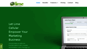 What Limecellular.com website looked like in 2018 (5 years ago)