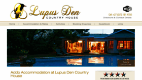 What Lupusden.co.za website looked like in 2018 (5 years ago)