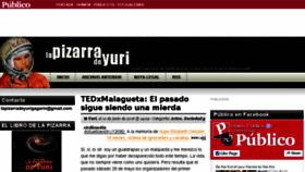 What Lapizarradeyuri.com website looked like in 2018 (5 years ago)