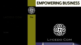 What Lacedo.ro website looked like in 2018 (7 years ago)