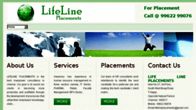 What Lifelineplacements.com website looked like in 2018 (5 years ago)
