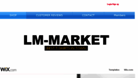 What Lm-market.com website looked like in 2018 (5 years ago)