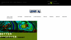 What Lidarmap.org website looked like in 2018 (5 years ago)
