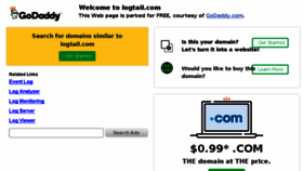 What Logtail.com website looked like in 2018 (5 years ago)