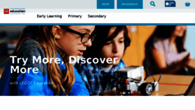 What Legoeducation.us website looked like in 2018 (5 years ago)