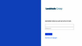 What Landstede.net website looked like in 2018 (5 years ago)