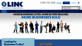 What Linkbusiness.com.au website looked like in 2018 (5 years ago)