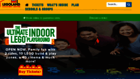 What Legolanddiscoverycentre.com.au website looked like in 2018 (5 years ago)