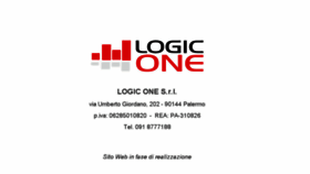 What Logic-one.it website looked like in 2018 (5 years ago)