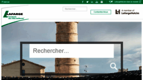 What Lafarge-france.fr website looked like in 2018 (5 years ago)