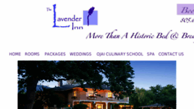 What Lavenderinn.com website looked like in 2018 (5 years ago)