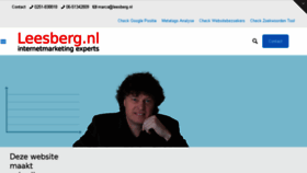 What Leesberg.nl website looked like in 2018 (5 years ago)