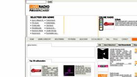 What Live-radio.nl website looked like in 2018 (5 years ago)