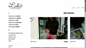 What Lalafactory.co.kr website looked like in 2018 (5 years ago)