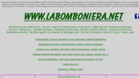 What Labomboniera.net website looked like in 2018 (5 years ago)
