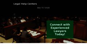 What Legalhelpcenters.com website looked like in 2018 (5 years ago)