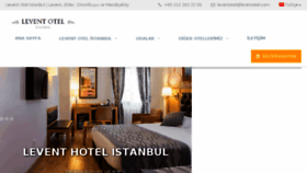 What Leventotelistanbul.com website looked like in 2018 (5 years ago)