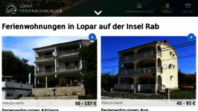 What Lopar-ferienwohnung.com website looked like in 2018 (5 years ago)