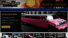 What Limo-sceneuk.co.uk website looked like in 2018 (5 years ago)