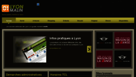 What Lyonmalin.com website looked like in 2018 (5 years ago)