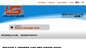 What Ls-collectibles.com website looked like in 2018 (5 years ago)