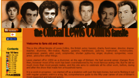 What Lewiscollins.info website looked like in 2018 (5 years ago)