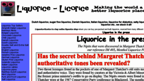 What Liquorice-licorice.co.uk website looked like in 2018 (5 years ago)
