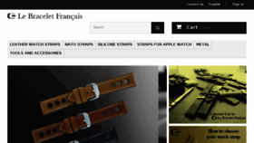 What Lebraceletfrancais.fr website looked like in 2018 (5 years ago)